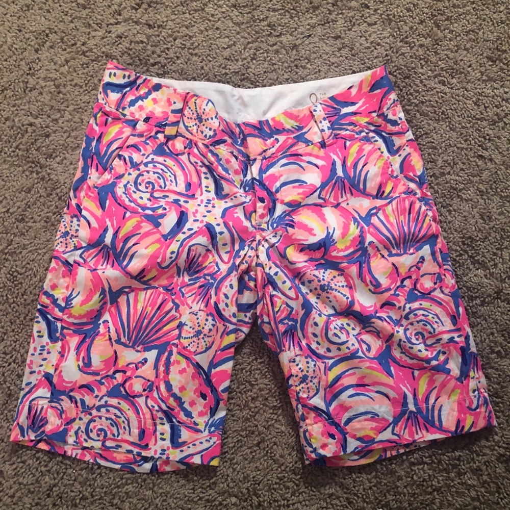 Lilly Pulitzer Chipper Shorts Size 0 🌸